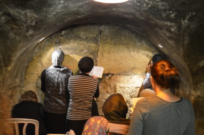 As close as possible to Holy of Holies, Western Wall Tunnels
