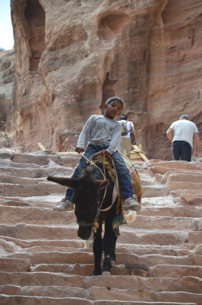 Little boy in Petra