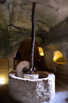 Ancient Olive oil extraction press