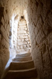 Stairway inside the cave of Beit Guvrin National Park